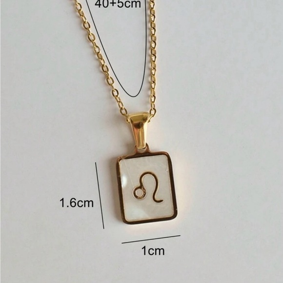 New stainless steel zodiac sign necklace - Picture 2 of 3